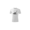 Koszulka - owczarek australijski biała